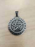 Amulet Pentagram Runiczny