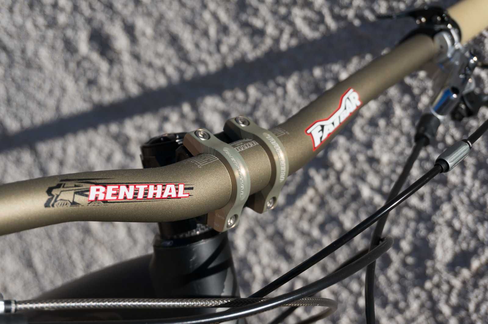 Руль Renthal Fatbar 31.8 35 Carbon Велосипед Enduro вынос Apex integra