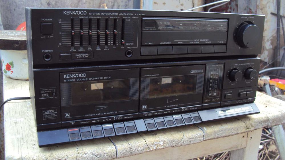 Kenwood KAX-38 стерео усилитель  made in Japan
