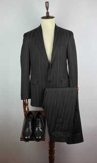 Чоловічий діловий костюм вовна шовк etro milano wool silk suit