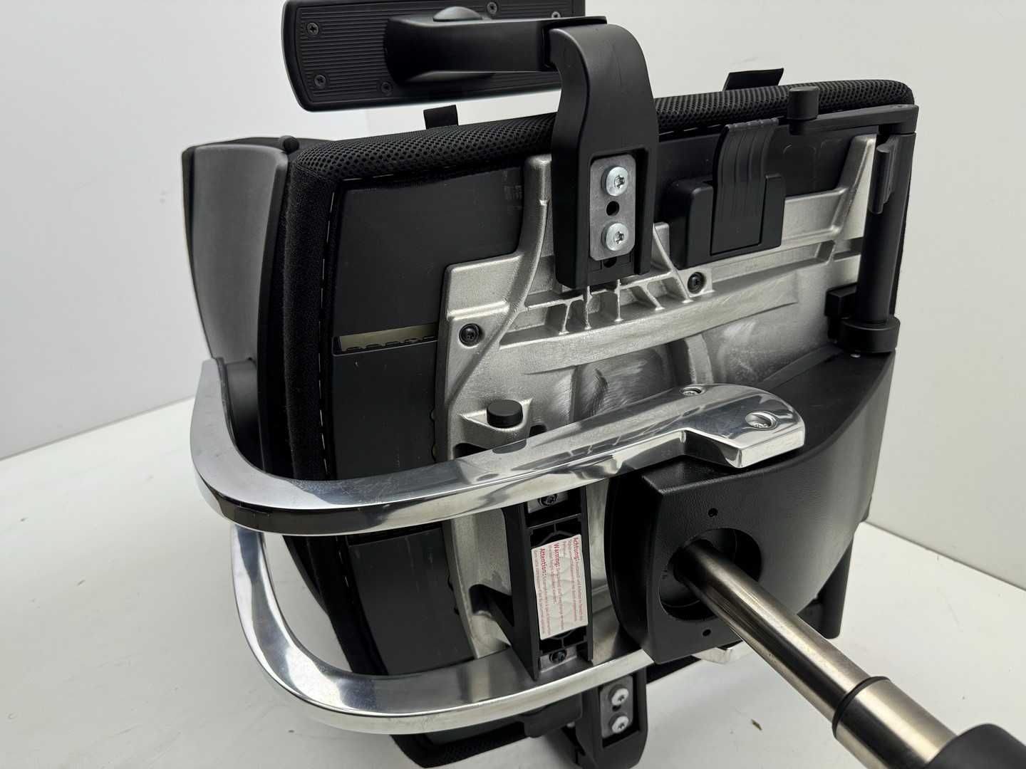 SEDUS BLACK DOT-102 krzesło biurowe czarne fotel obrotowe kółka