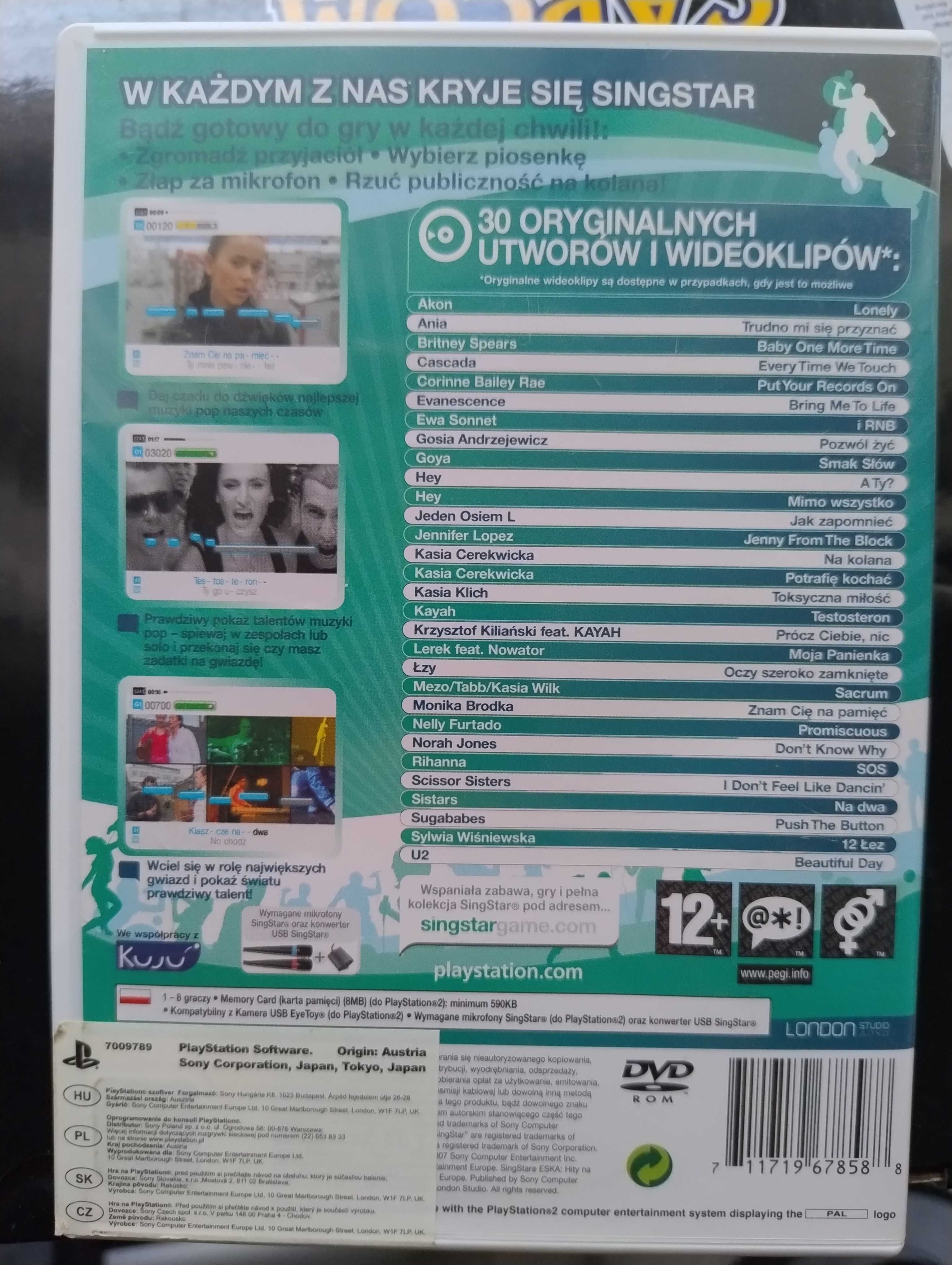 Singstar Eska hity na czasie ps2 pl