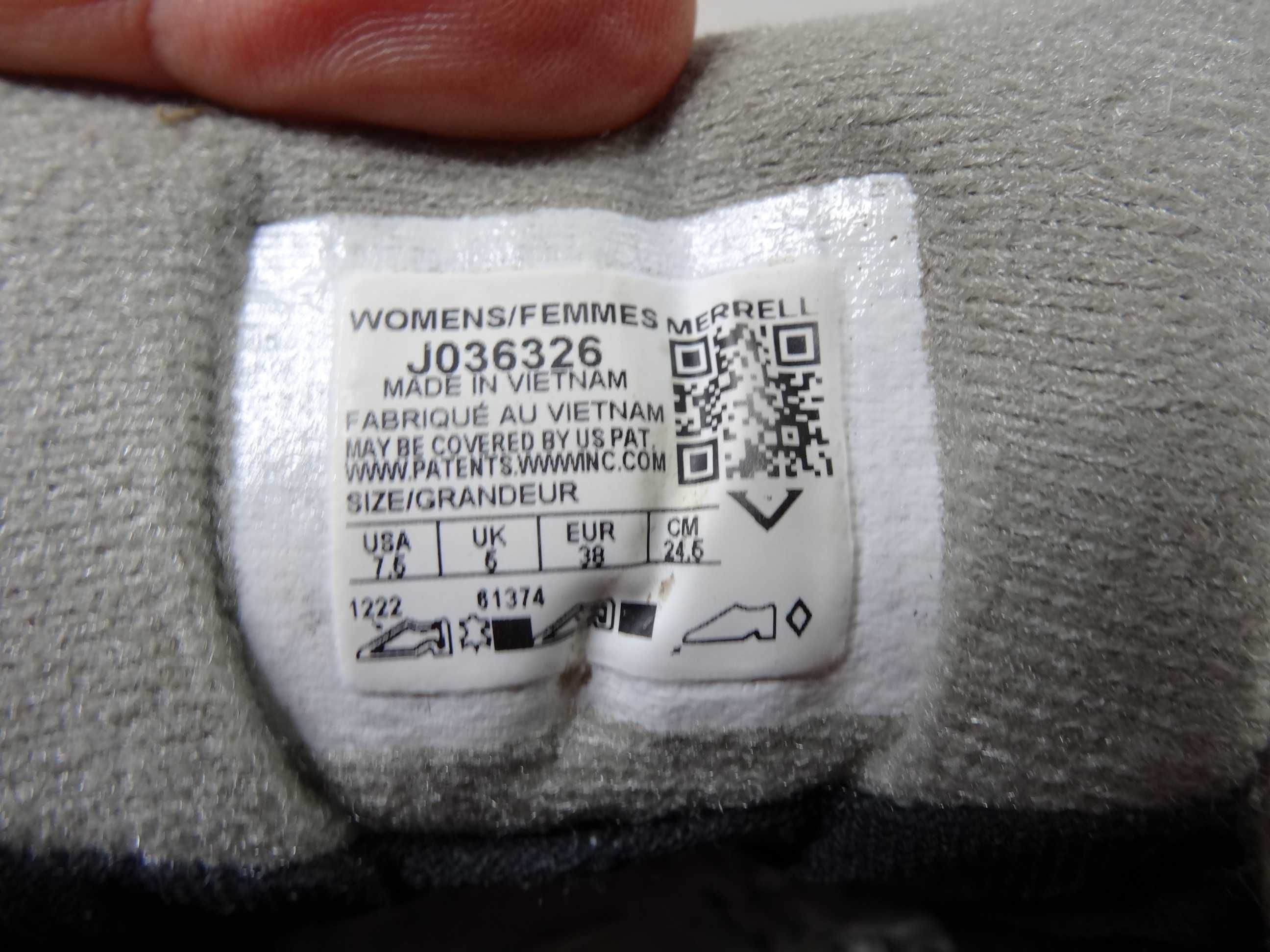 Buty MERRELL MOAB 3 GTX roz 38 GORE-TEX Vibram Trekking