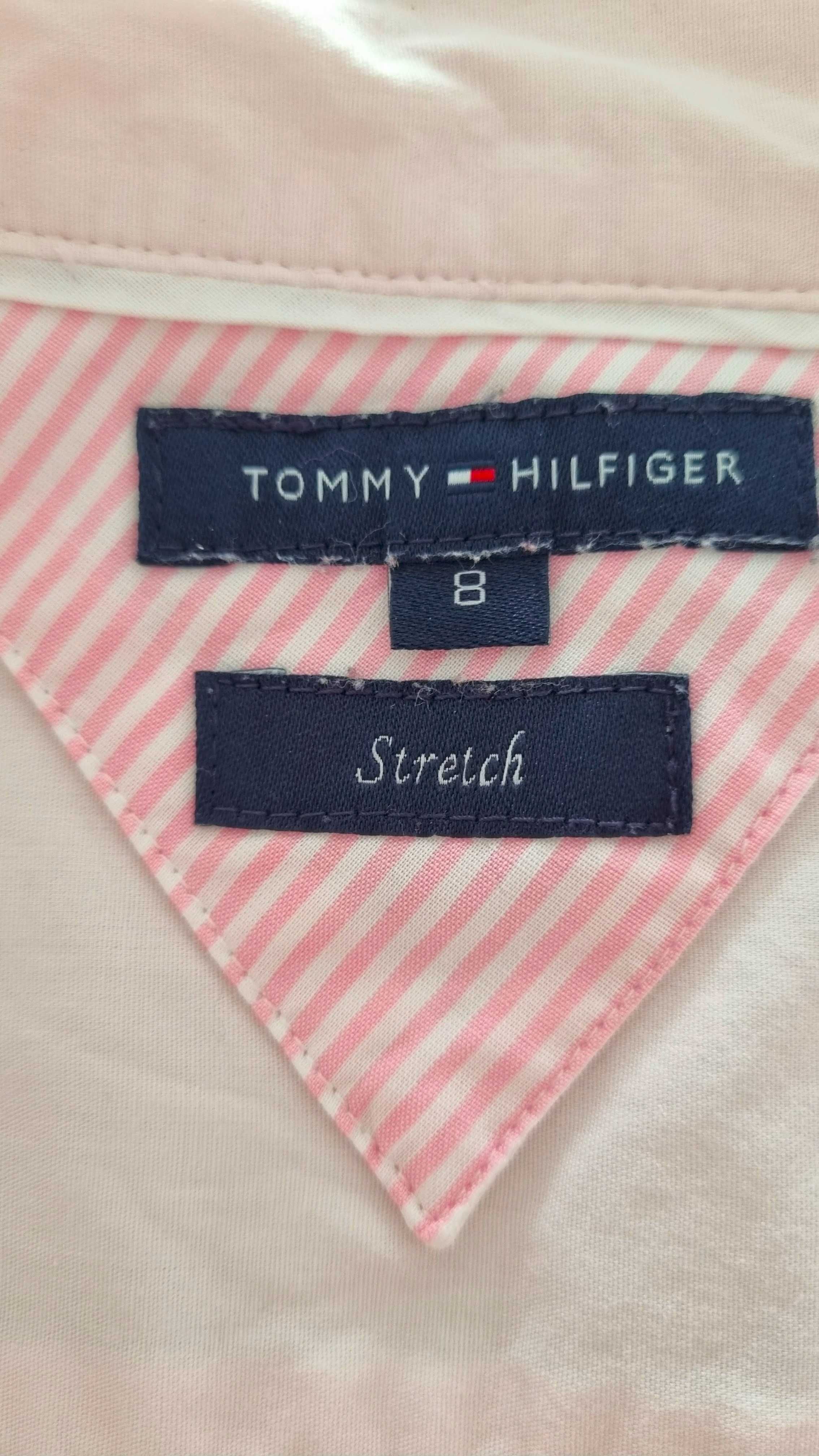 Damska, jasnoróżowa, koszula bez rękawów Tommy Hilfiger rozmiar M/ 38,