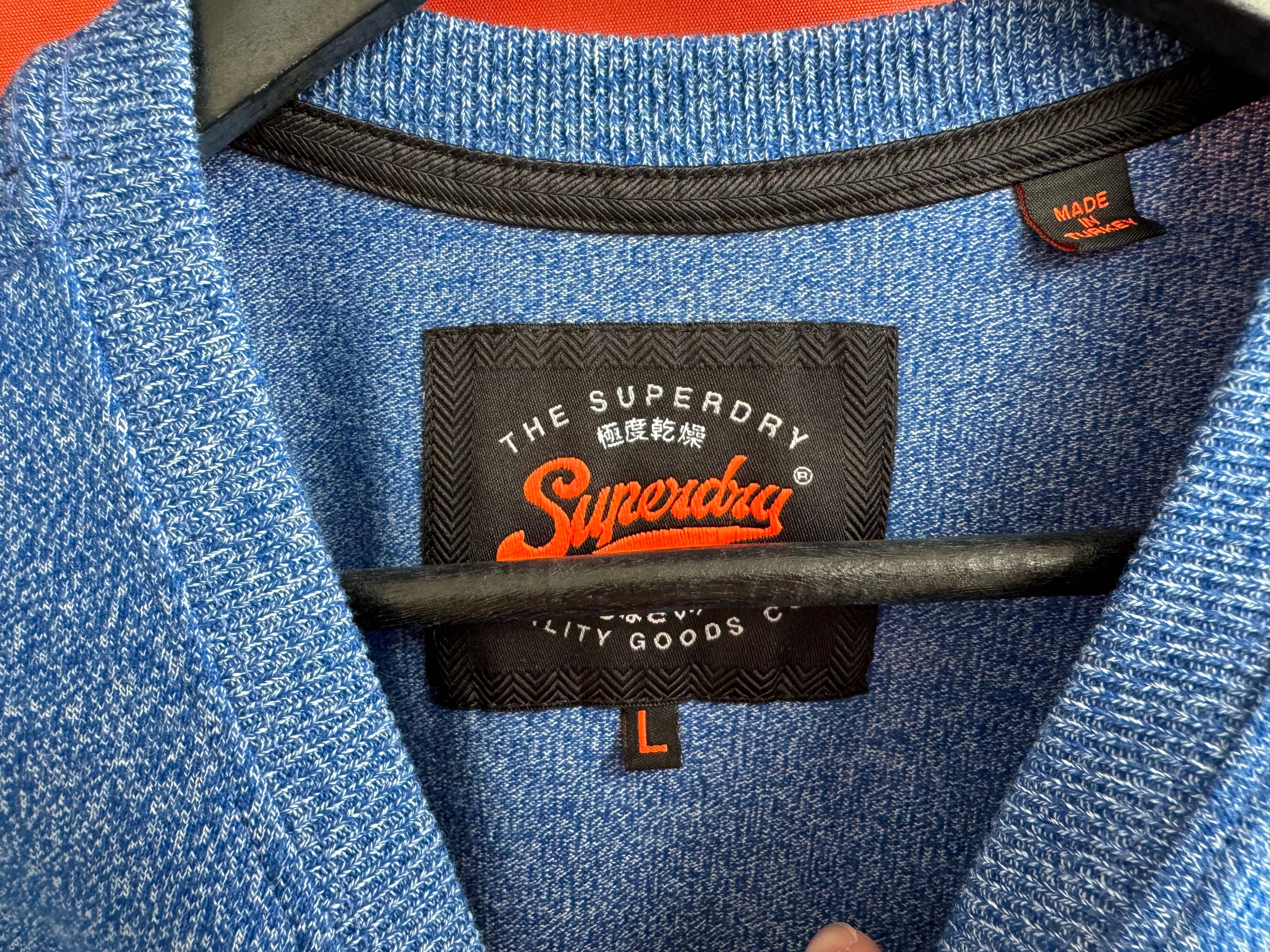 Superdry оригинал мужская футболка размер M L Б У