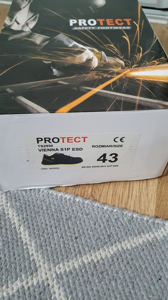 Buty robocze Protect roz. 43