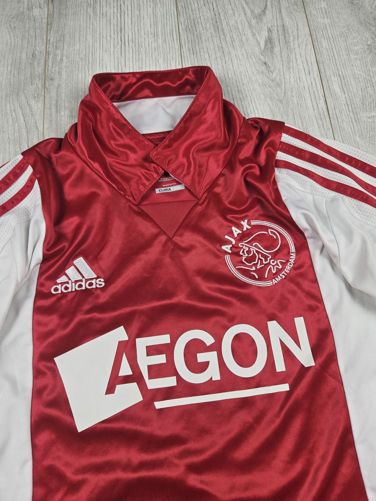 vintage męska unisex koszulka piłkarska adidas Ajax Amsterdam S lato