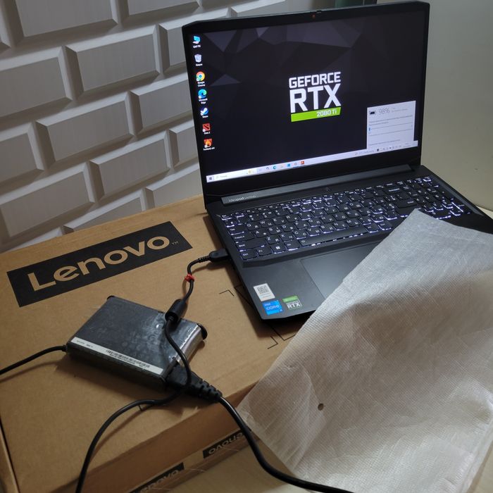 Rtx 3050 i5 11300h 120ГЦ Ram 16 ssd 512 gb ЯК НОВИЙ Комплект