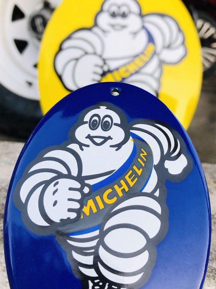 Placa esmaltada michelin 50x40cm