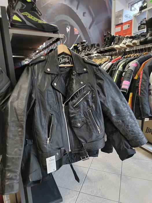 Kurtka motocyklowa skórzana romomaneska chopper damska roz 42  1715