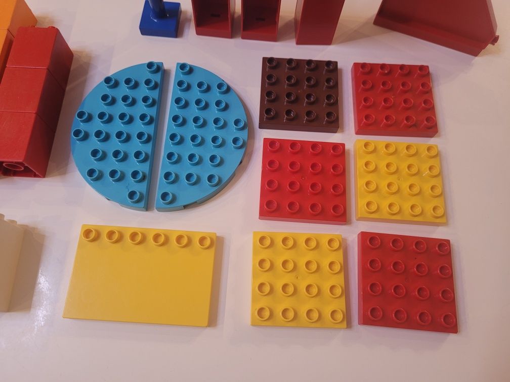 Płytka podstawa filar 4x4 4x8 klocki LEGO DUPLO