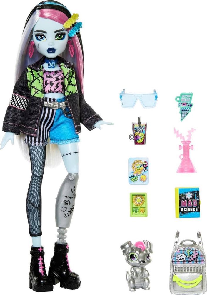 Лялька Монстер Хай Френкі Штейн Monster High Frankie Stein