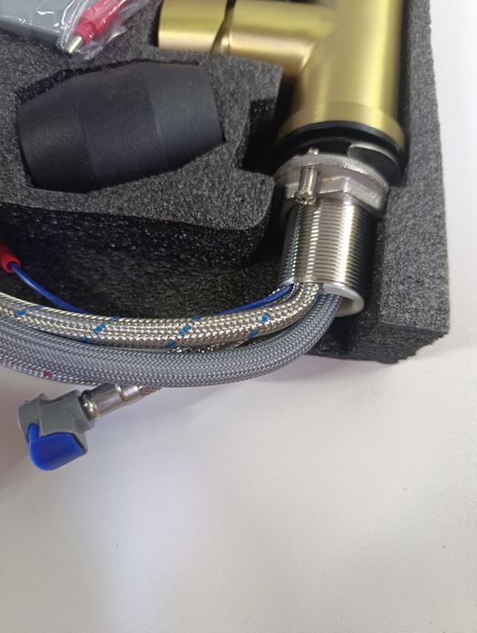 Dotykowa bateria kuchenna Gold mat