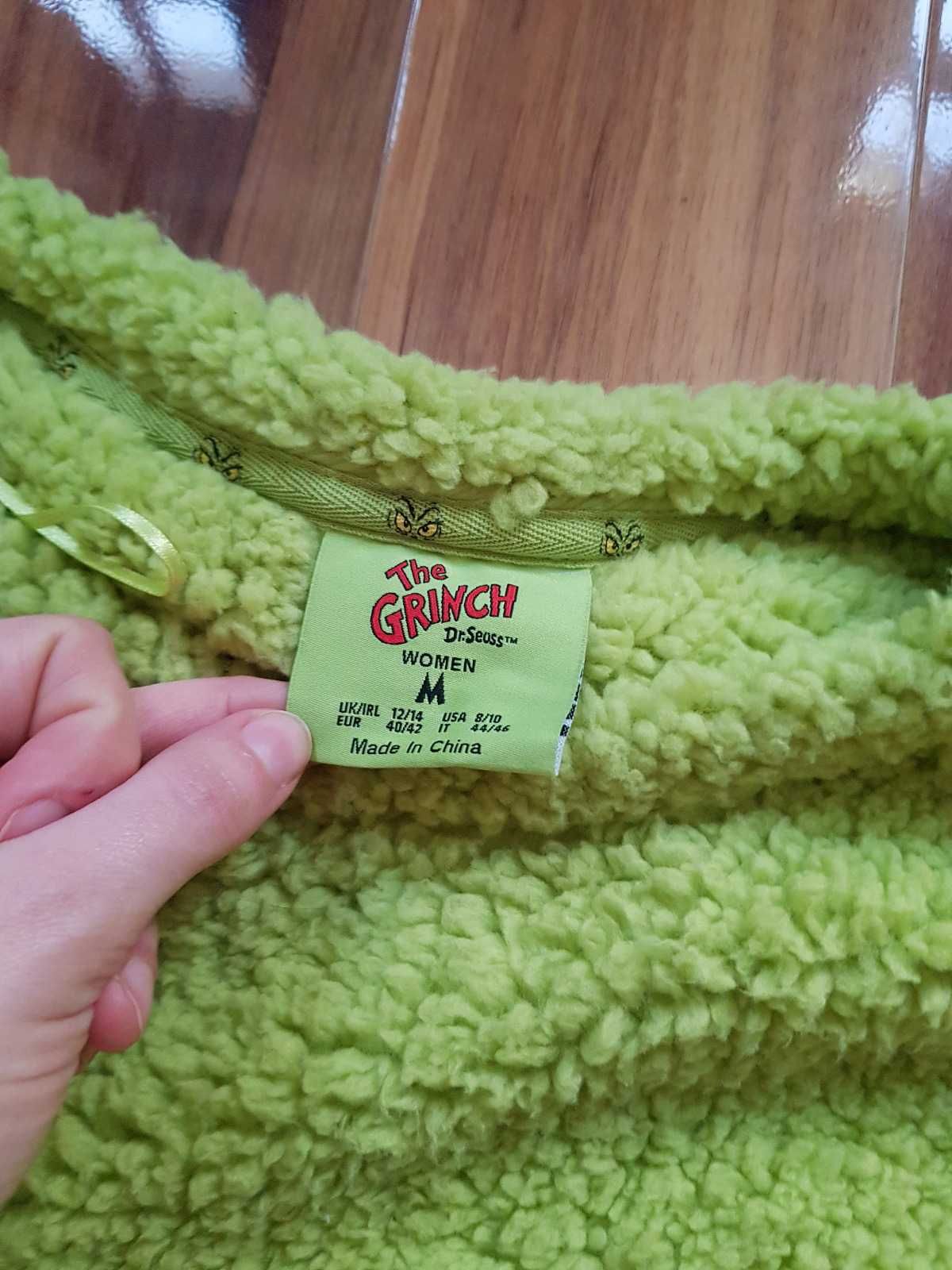 bluzka The Grinch Dr. Seuss Primark M święta  bluza Santa Grinch