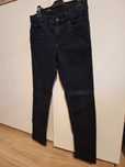 Spodnie jeans czarne 152