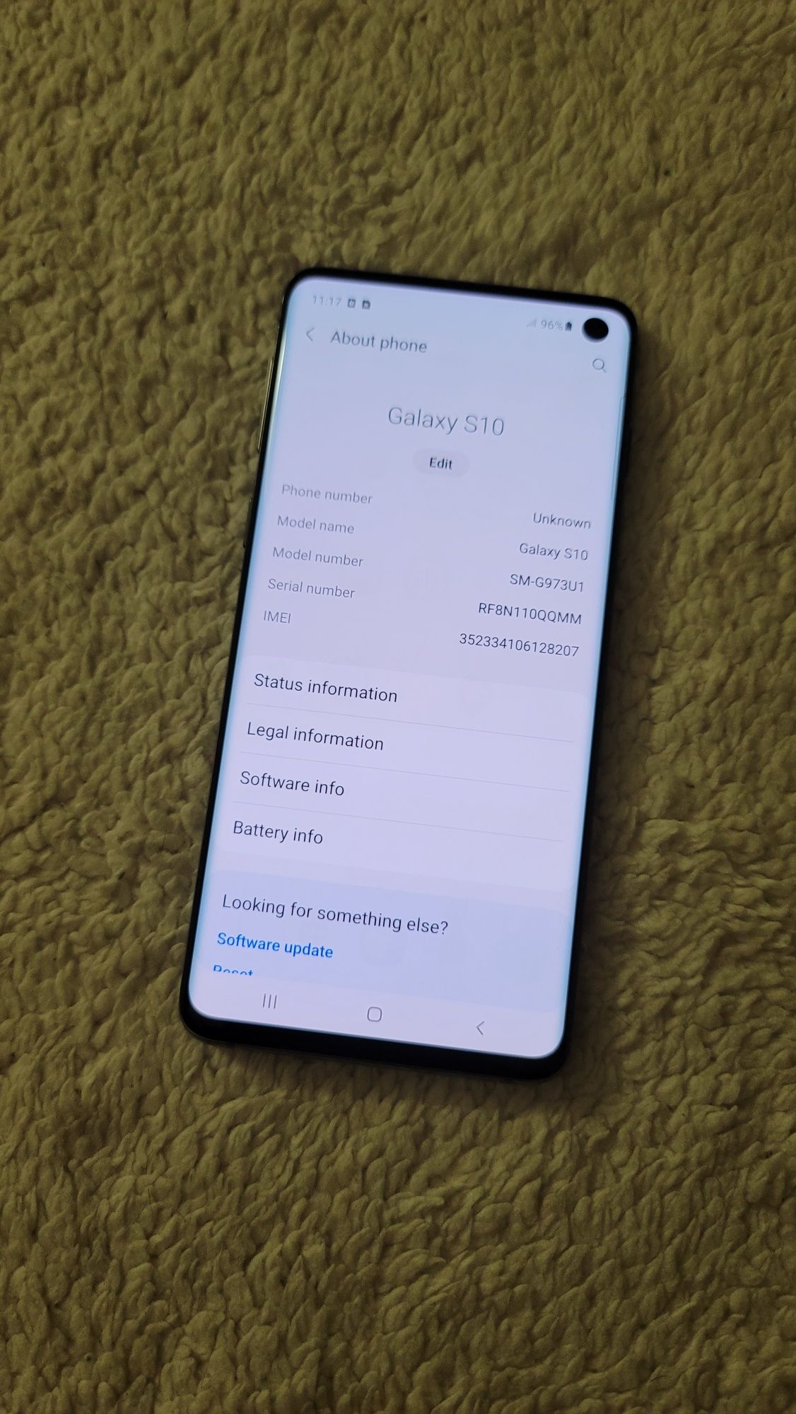 Samsung S10 G973U1 8/128гб