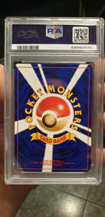 Kolekcjonerska PSA 9 Pichu Holo (N1) Neo JAP