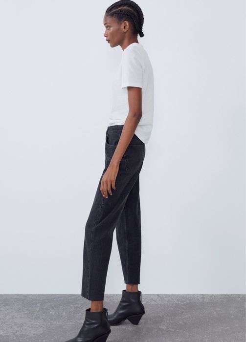 Джинси Zara 36 regular fit вільного прямого крою