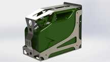 Suporte jerrycan 10 litros