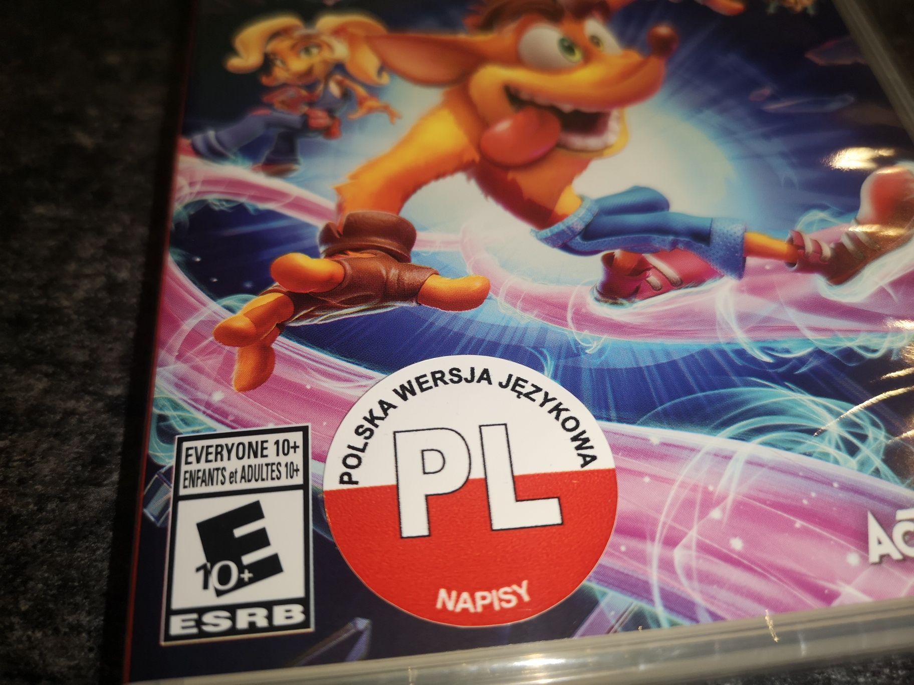 Crash Bandicoot 4 Najwyższy Czas SWITCH Nintendo gra PL (NOWA)