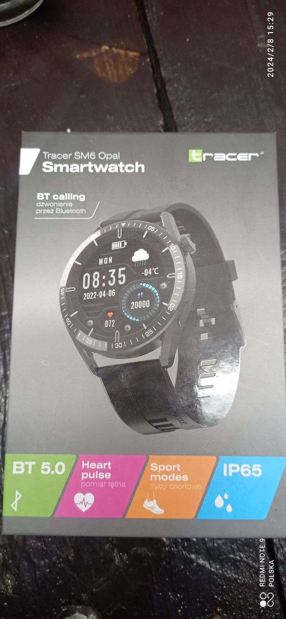 Smartwatch Tracer Opal SM6