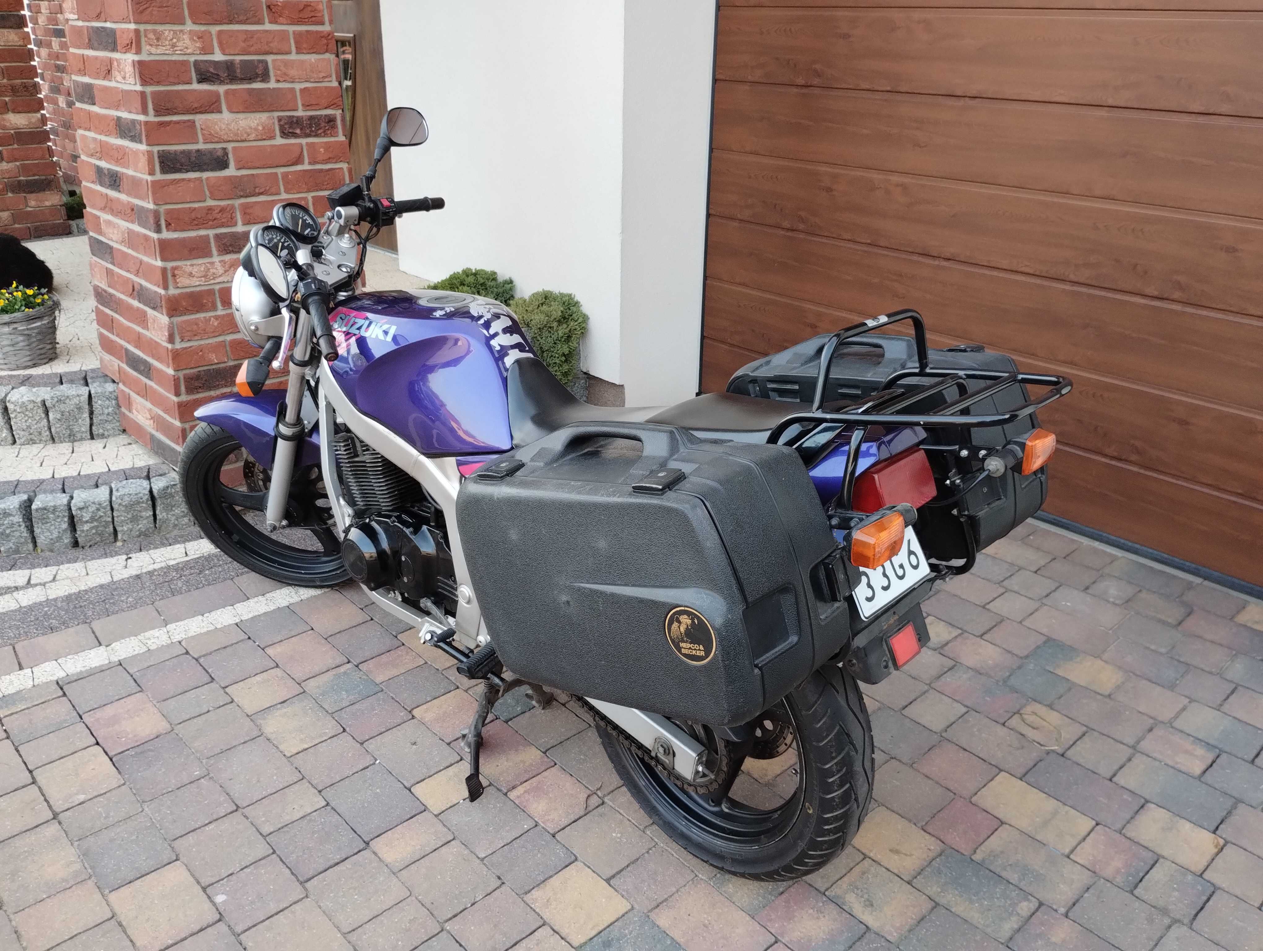 SUZUKI GS 500E Kufry kat. A2