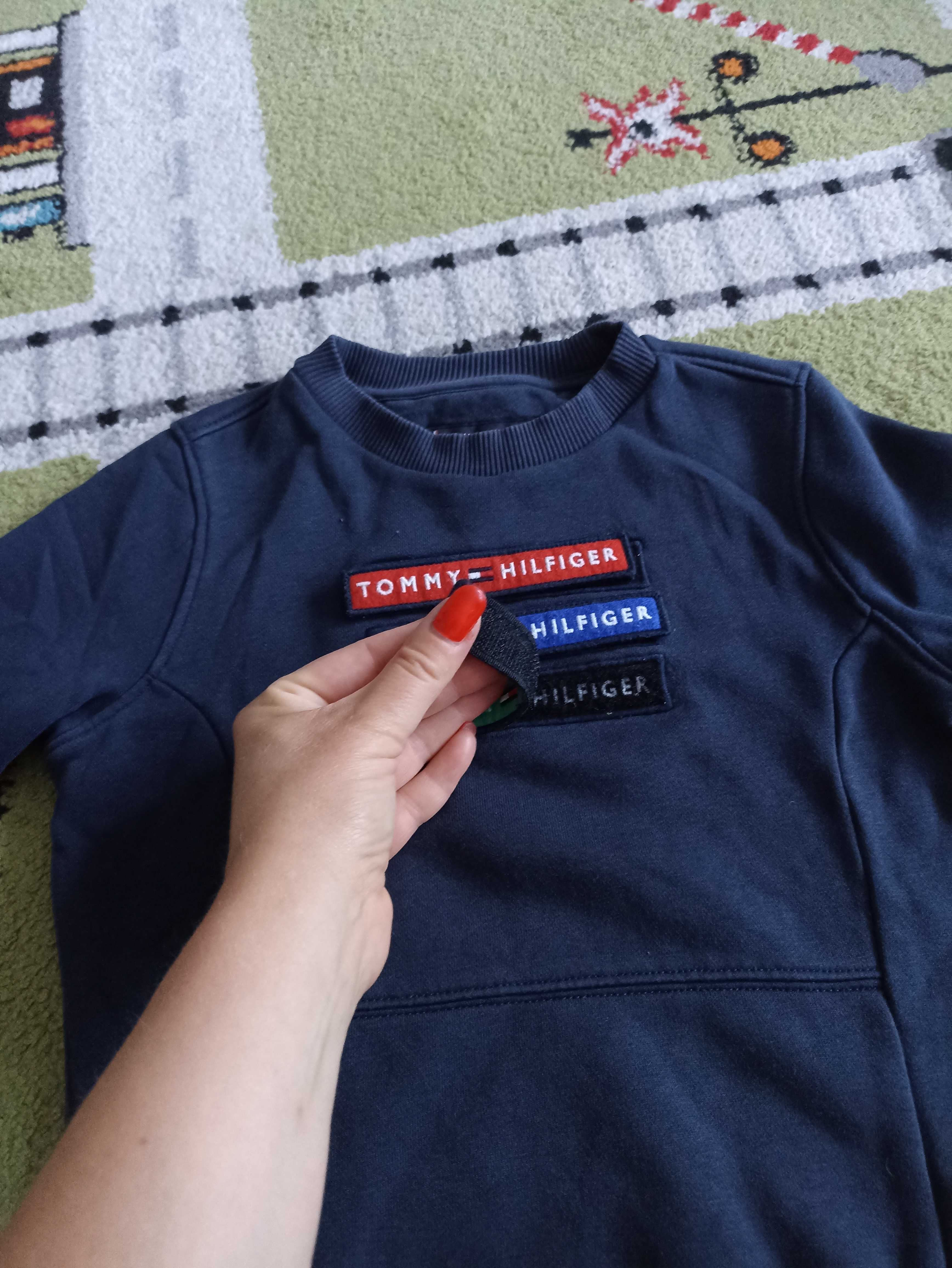 Bluza Tomy Hilfiger ORYGINALNA ciuchy 110 chłopiec ubranie