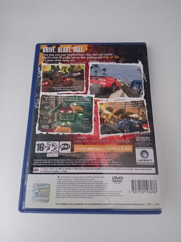 187 Ride or Die gra na PlayStation 2