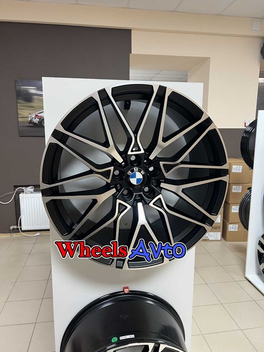 Диски R20 5x120 BMW X5 X6 E70 F15 E71 F16 818 стиль різноширокі матові