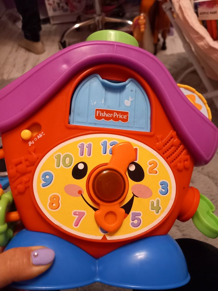 Zegar z kukułka  fisher price