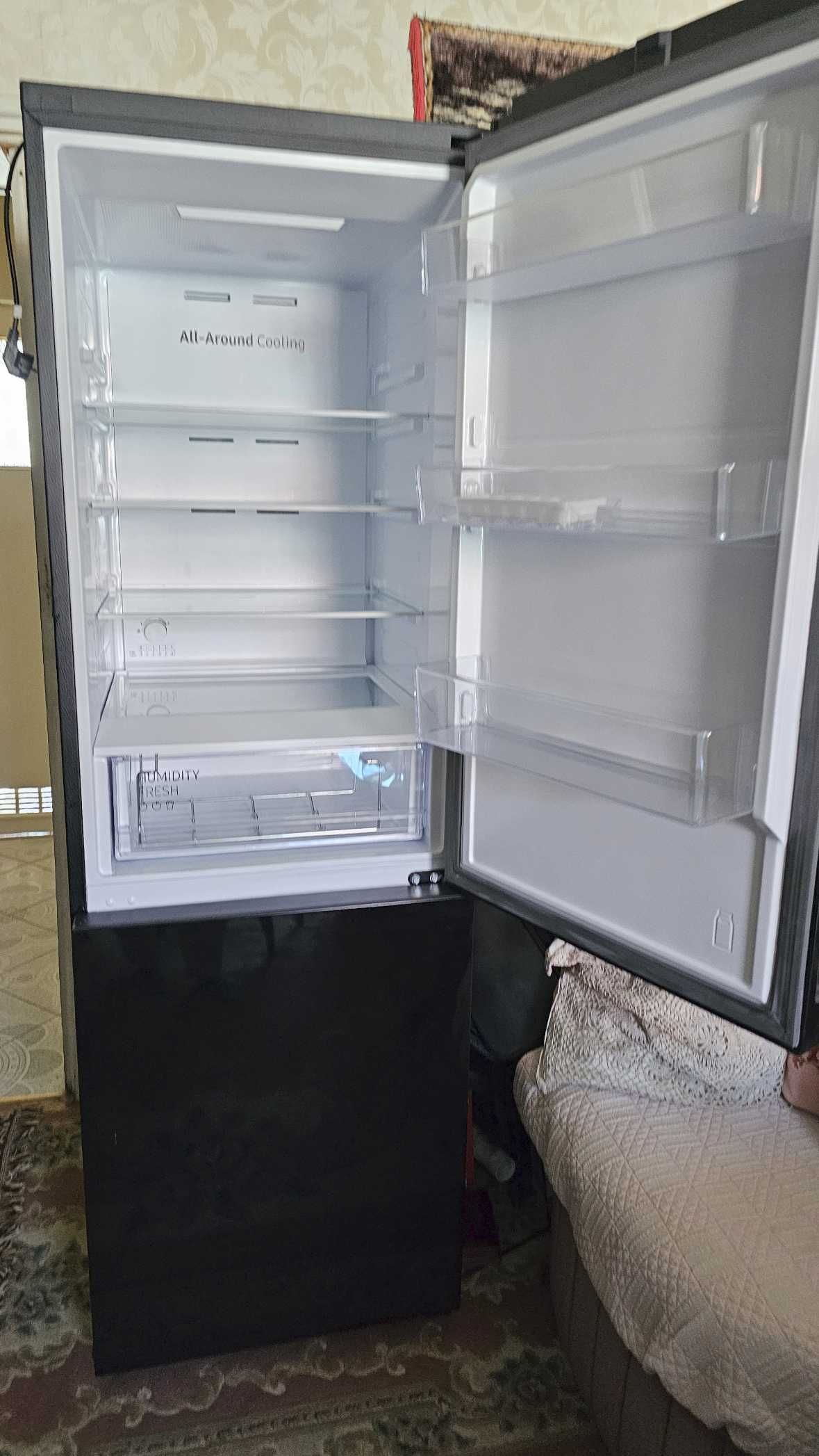 Lodówka chłodziarka Samsung RB33B612EBN | 183 cm CZARNA PEŁNY NO FROST