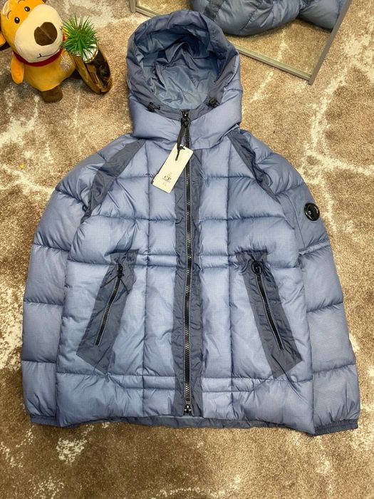 Пуховик,курта Cp company,сп компани,сп синя на зиму,чоловічий пуховик