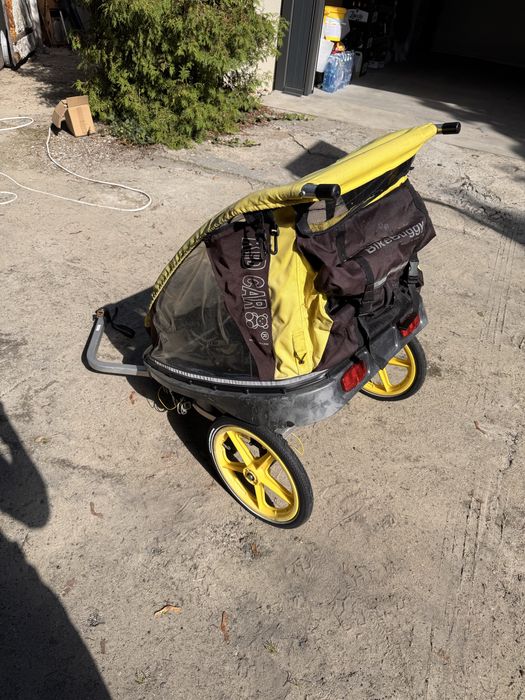 Przyczepka rowerowa dwuosobowa