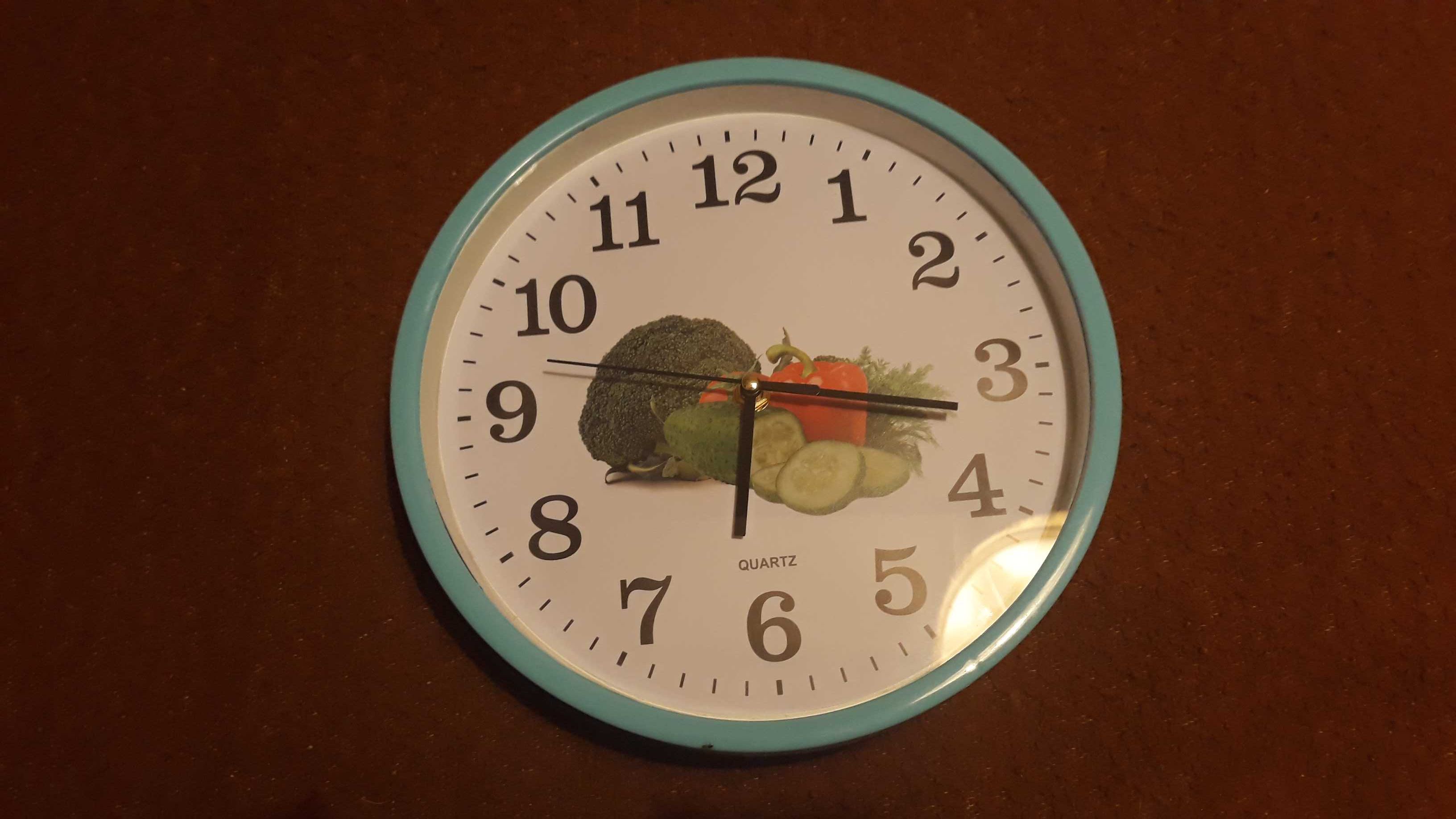 Relógio de cozinha - Quartz - novo - portes incluídos