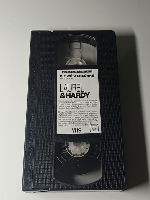 Laurel and hardy (vhs)
