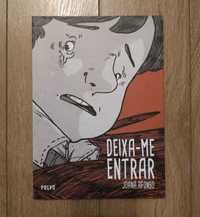 Livro BD portuguesa "Deixa-me entrar"