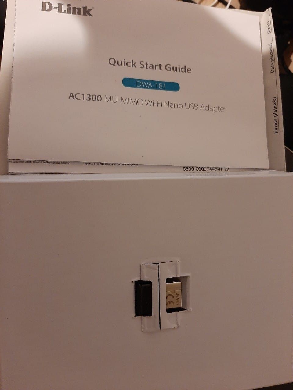 Karta wifi usb nano d-link DWA-181 ac1300 bdb