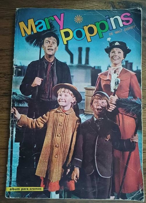 Cadernetas de cromos - Homem Aranha/Fame/Walt Disney/Mary Poppins