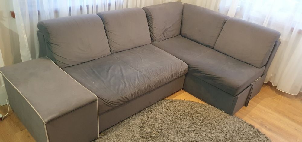 Do końca listopada! Kanapa rogowa rogówka sofa rozkladana narożnik za