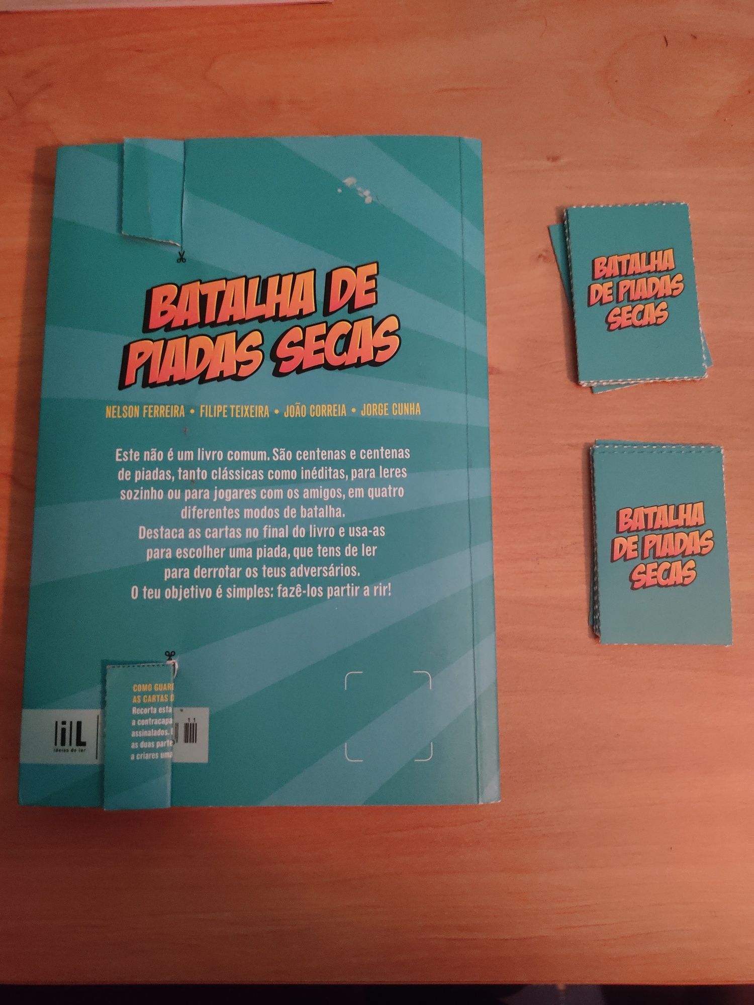 Livro Batalha de Piadas Secas