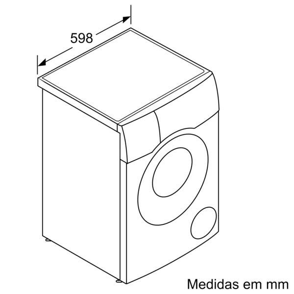 maq lavar e secar roupa - SIEMENS - Nova