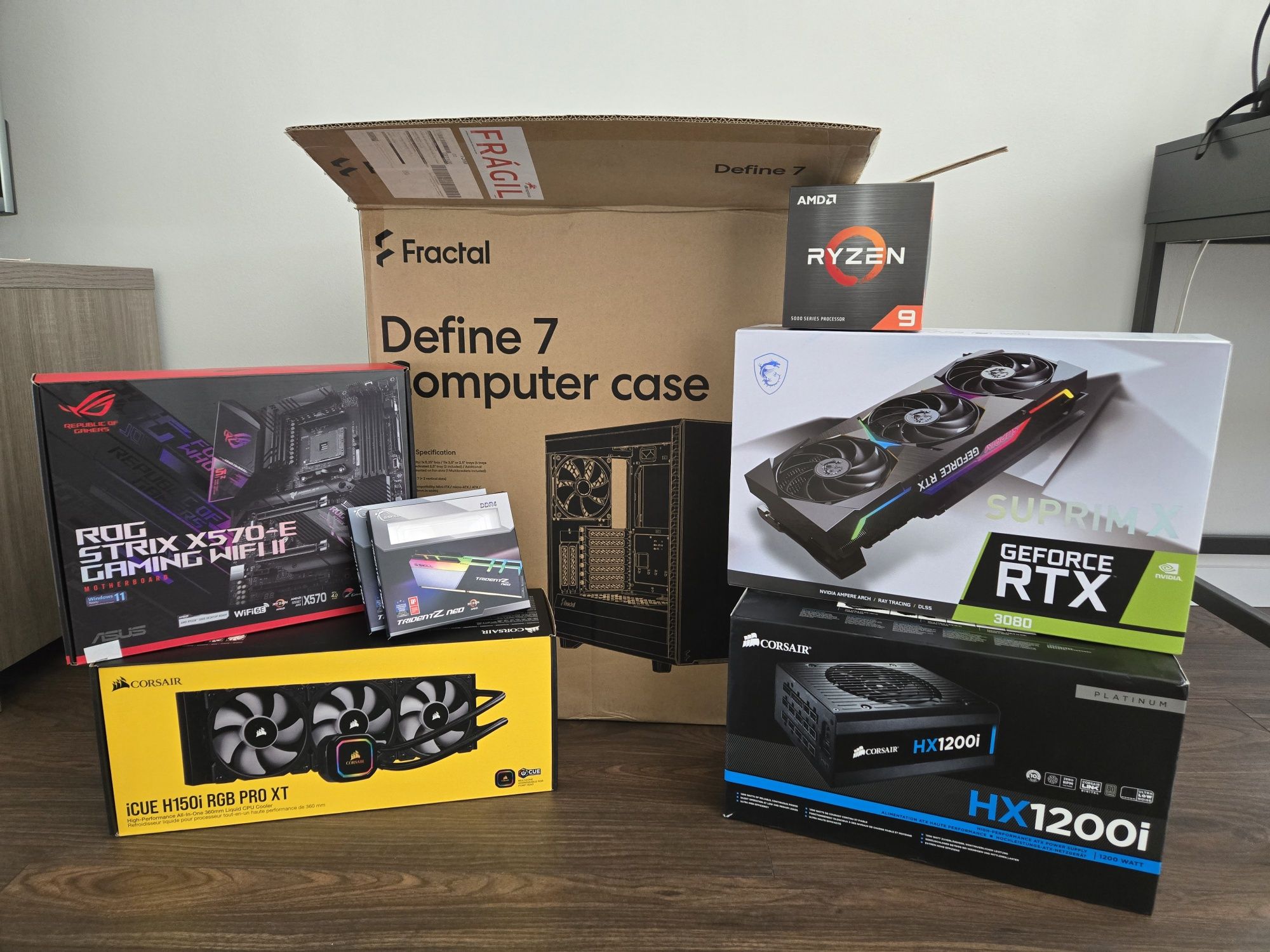 Computador ryzen 5900x 64gb rtx3080