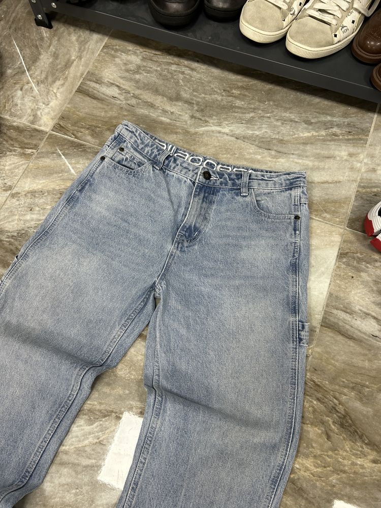 Широкі базові реп джинси карпентер carpenter джинсы big boy fubu