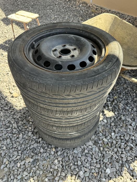 Bridgestone turanza 195/55 + диски r15 5/112