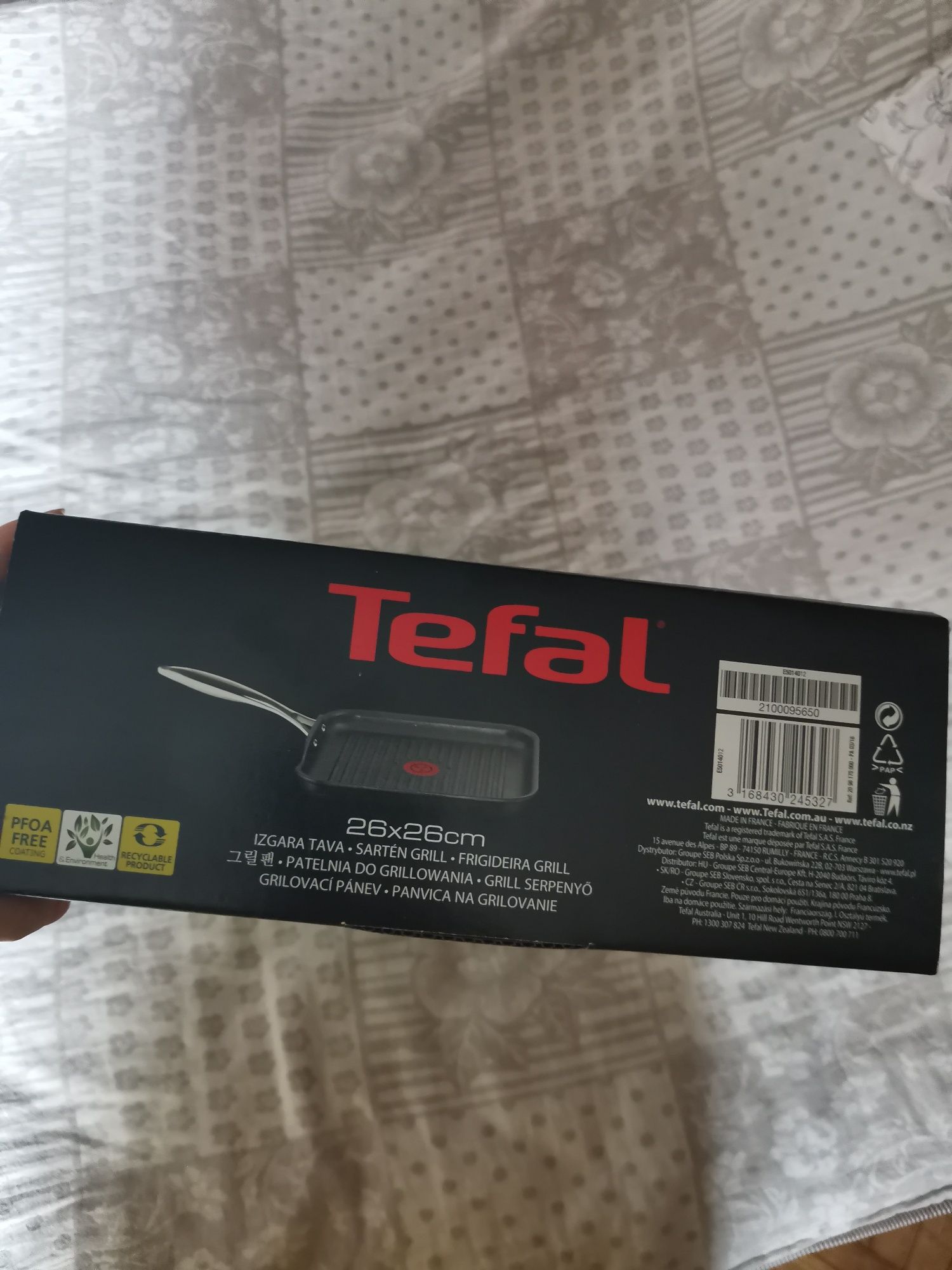 Сковородка гриль Tefal лімітованої серії Heritage, 26*26 см