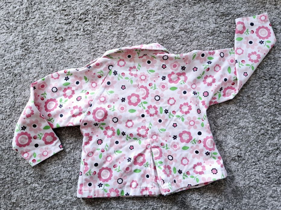 Kurtka marynarka w kwiatki r.98 Disney