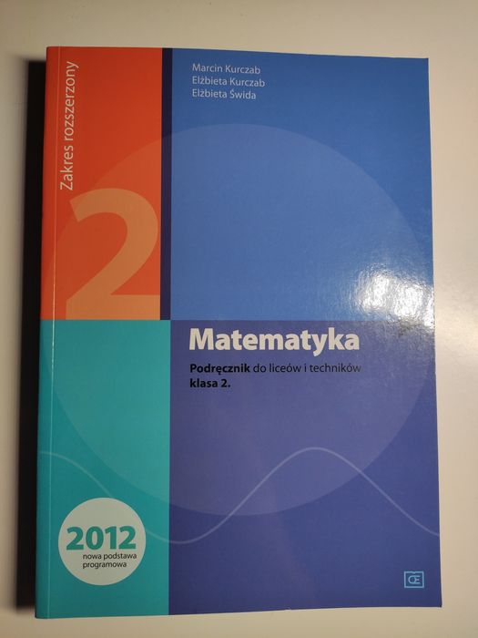 Matematyka 2, OE Pazdro, zakres rozszerzony
