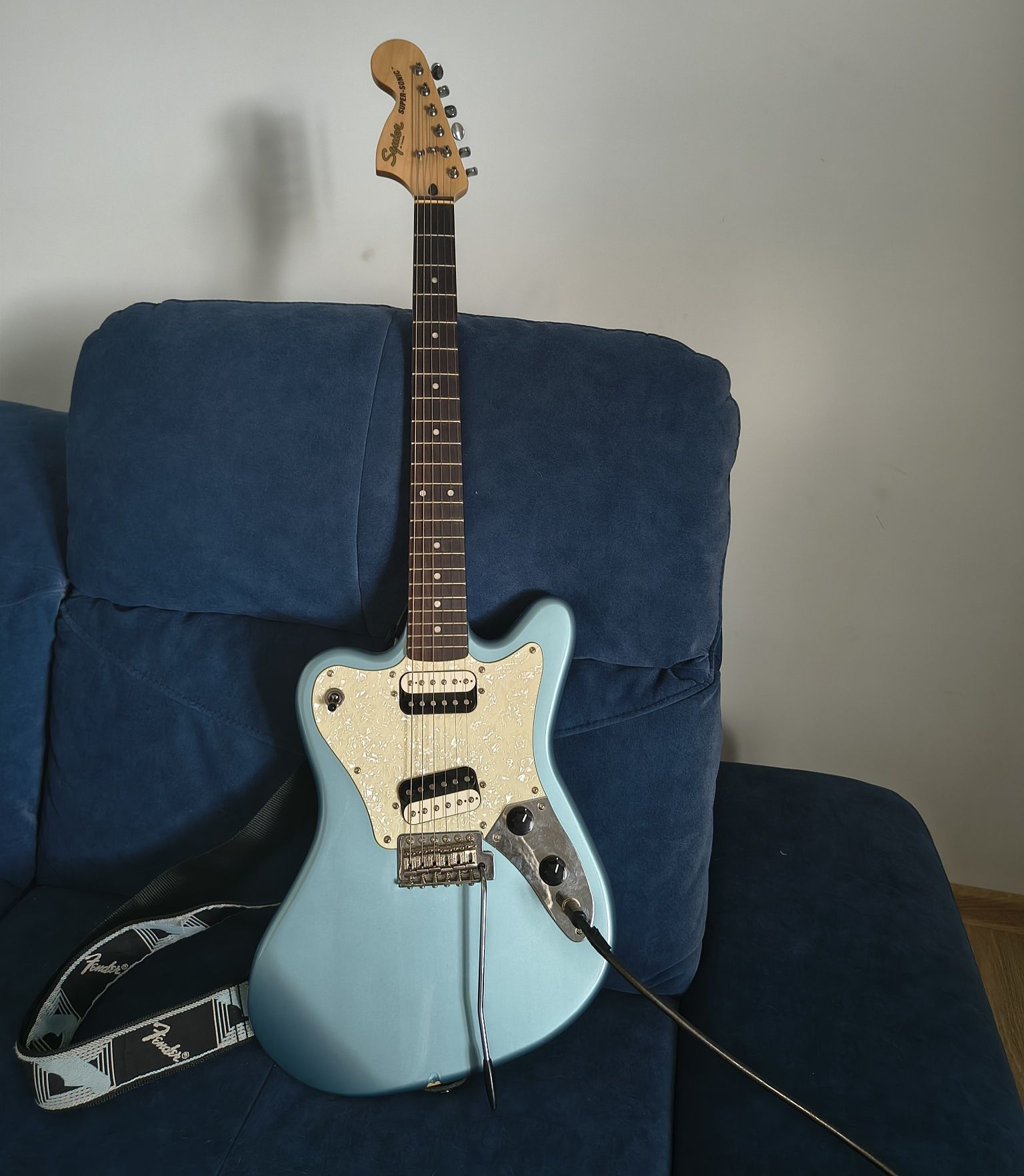 Wzmacniacz Fender i gitara fender