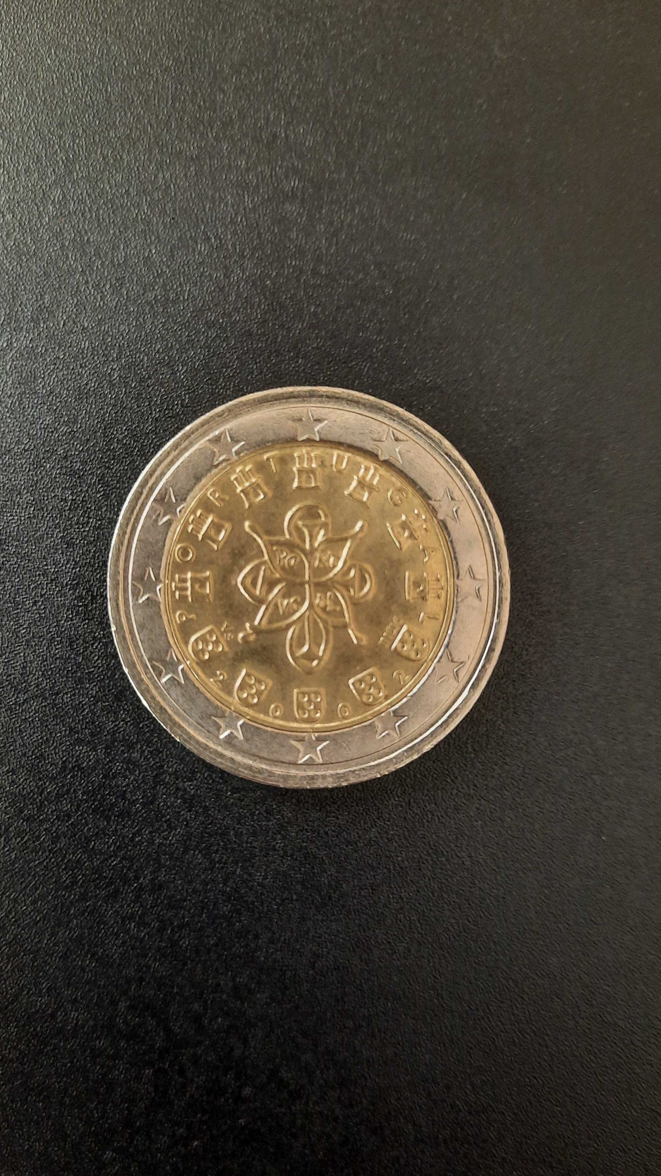 Moeda de 2 euros Portugal 2002