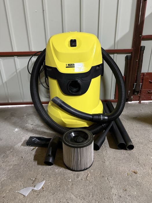 Karcher wd3 pelen zestaw swietny stan
